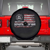 Department of War Est 2025 Spare Tire Cover Patriotic Military Vintage Grunge American Flag - Wonder Print Shop