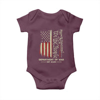 Department of War Est 2025 Baby Onesie We The People Rifle American Flag Patriotic 2A Statement - Wonder Print Shop