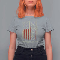 Department of War Est 2025 T Shirt For Women We The People Rifle American Flag Patriotic 2A Statement - Wonder Print Shop