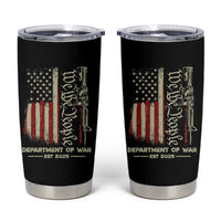 Department of War Est 2025 Tumbler Cup We The People Rifle American Flag Patriotic 2A Statement - Wonder Print Shop