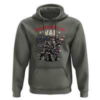 Department of War Est 2025 Hoodie Patriotic Combat Squad Tactical Soldiers Graphic - Wonder Print Shop