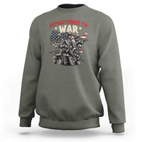 Department of War Est 2025 Sweatshirt Patriotic Combat Squad Tactical Soldiers Graphic - Wonder Print Shop