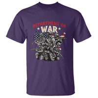 Department of War Est 2025 T Shirt Patriotic Combat Squad Tactical Soldiers Graphic - Wonder Print Shop