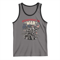 Department of War Est 2025 Tank Top Patriotic Combat Squad Tactical Soldiers Graphic - Wonder Print Shop