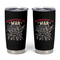 Department of War Est 2025 Tumbler Cup Patriotic Combat Squad Tactical Soldiers Graphic - Wonder Print Shop