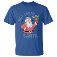 Santa Hanukkah T Shirt Not Today Santa Chanukah Jewish Festival Jew Hanukkah - Wonder Print Shop