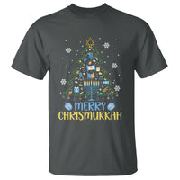 Christmas Hanukkah T Shirt Merry Christmukkah Jewish Christmas Tree Chanukah Hanukkah - Wonder Print Shop