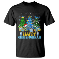 Christmas Hanukkah T Shirt Merry Christmukkah Jewish Christmas Trees Chanukah Hanukkah - Wonder Print Shop