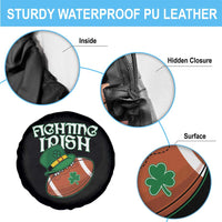 Fighting Irish Spare Tire Cover Football Shamrock St Patricks Spirit Classic Vintage
