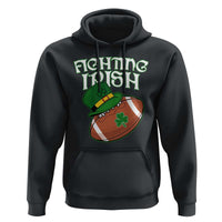 Fighting Irish Hoodie Football Shamrock St Patricks Spirit Classic Vintage