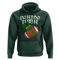 Fighting Irish Hoodie Football Shamrock St Patricks Spirit Classic Vintage