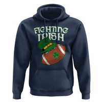 Fighting Irish Hoodie Football Shamrock St Patricks Spirit Classic Vintage