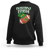 Fighting Irish Sweatshirt Football Shamrock St Patricks Spirit Classic Vintage