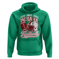 Indiana Pride Football Lover Hoodie Retro IN for Sport Fans