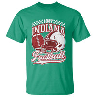 Indiana Pride Football Lover T Shirt Retro IN for Sport Fans