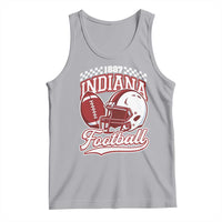 Indiana Pride Football Lover Tank Top Retro IN for Sport Fans
