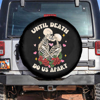 Couple Skeleton Spare Tire Cover Until Death Do Us Apart Valentines Halloween