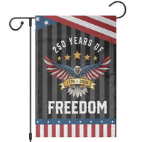 250 Years of Freedom 1776 2026 Patriotic Eagle Garden Flag USA 250th Anniversary Celebration