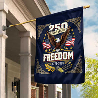 250 Years of Freedom 1776 2026 Patriotic Eagle Garden Flag America 250th Anniversary Tribute