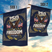 250 Years of Freedom 1776 2026 Patriotic Eagle Garden Flag America 250th Anniversary Tribute