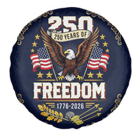 250 Years of Freedom 1776 2026 Patriotic Eagle Spare Tire Cover America 250th Anniversary Tribute