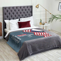 God Family Country USA 250th Anniversary Throw Blanket 250 Years of Blessing 1776 2026 Patriotic Faith and Freedom
