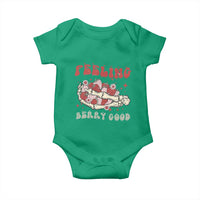 Strawberry Festival Baby Onesie Feeling Berry Good Fruit Lover Skeleton Hand