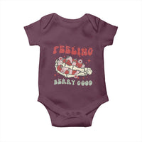Strawberry Festival Baby Onesie Feeling Berry Good Fruit Lover Skeleton Hand