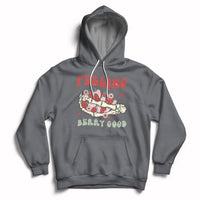 Feeling Berry Good Cute Strawberry Festival Fruit Lover Hoodie, Strawberry Shirt, Spring Season Shirt Hoodie - Wonder Print Shop