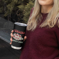 Strawberry Festival Tumbler Cup Feeling Berry Good Fruit Lover Skeleton Hand