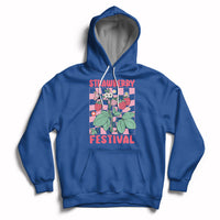 Strawberry Festival Fruit Lover Botanical Fruit Strawberry Lovers Hoodie, Strawberry Shirt, Spring Season Shirt Hoodie - Wonder Print Shop