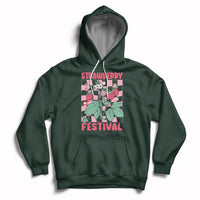 Strawberry Festival Fruit Lover Botanical Fruit Strawberry Lovers Hoodie, Strawberry Shirt, Spring Season Shirt Hoodie - Wonder Print Shop