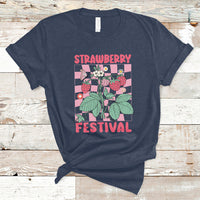 Strawberry Festival Fruit Lover Botanical Fruit Strawberry Lovers T-shirt, Strawberry Shirt, Spring Season Shirt T-Shirt - Wonder Print Shop