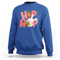 Hip Hop Bunny Funny Easter Cute Easter Bunny Sweatshirt - Wonder Print Shop