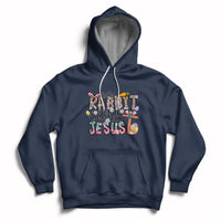 Silly Rabbit Easter Is For Jesus Religious Easter Bunny Hoodie - Wonder Print Shop