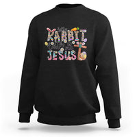 Silly Rabbit Easter Is For Jesus Religious Easter Bunny Sweatshirt - Wonder Print Shop
