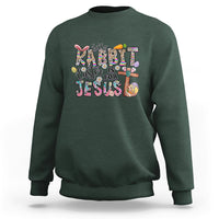 Silly Rabbit Easter Is For Jesus Religious Easter Bunny Sweatshirt - Wonder Print Shop
