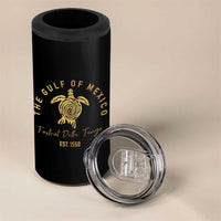 Gulf Of Mexico Turtle 4 in 1 Can Cooler Tumbler Foxtrots Deltas Tangos