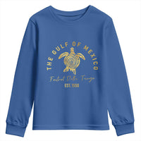 Gulf Of Mexico Turtle Youth Sweatshirt Foxtrots Deltas Tangos