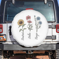 Floral FDT Foxtrot Delta Tango Spare Tire Cover Funny Offensive Retro