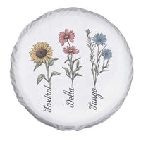 Floral FDT Foxtrot Delta Tango Spare Tire Cover Funny Offensive Retro