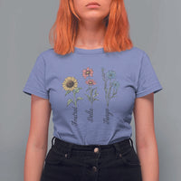 Floral FDT Foxtrot Delta Tango T Shirt For Women