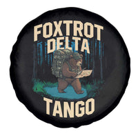 Foxtrots Deltas Tangos Funny Bear Resist Spare Tire Cover Protect Our National Parks
