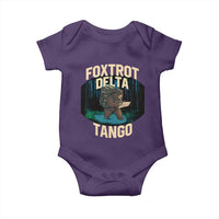 Foxtrots Deltas Tangos Funny Bear Resist Baby Onesie Protect Our National Parks