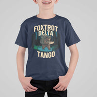 Foxtrots Deltas Tangos Funny Bear Resist T Shirt For Kid Protect Our National Parks