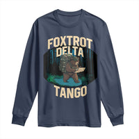 Foxtrots Deltas Tangos Funny Bear Resist Long Sleeve Shirt Protect Our National Parks