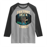 Foxtrots Deltas Tangos Funny Bear Resist Raglan Shirt Protect Our National Parks