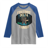Foxtrots Deltas Tangos Funny Bear Resist Raglan Shirt Protect Our National Parks