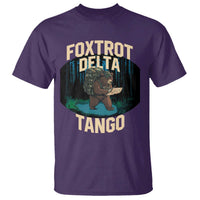 Foxtrots Deltas Tangos Funny Bear Resist T Shirt Protect Our National Parks