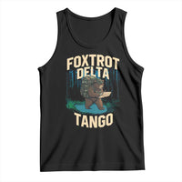 Foxtrots Deltas Tangos Funny Bear Resist Tank Top Protect Our National Parks